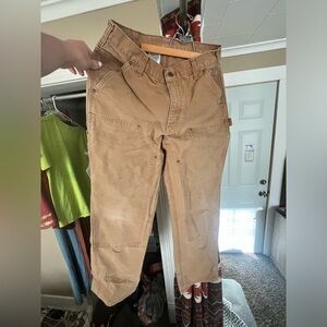 Men’s carhartt carpenter jeans 34x32.